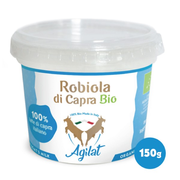 Robiola di Capra BIO Agilat 150 gr Robiola di Capra BIO Agilat 150 gr