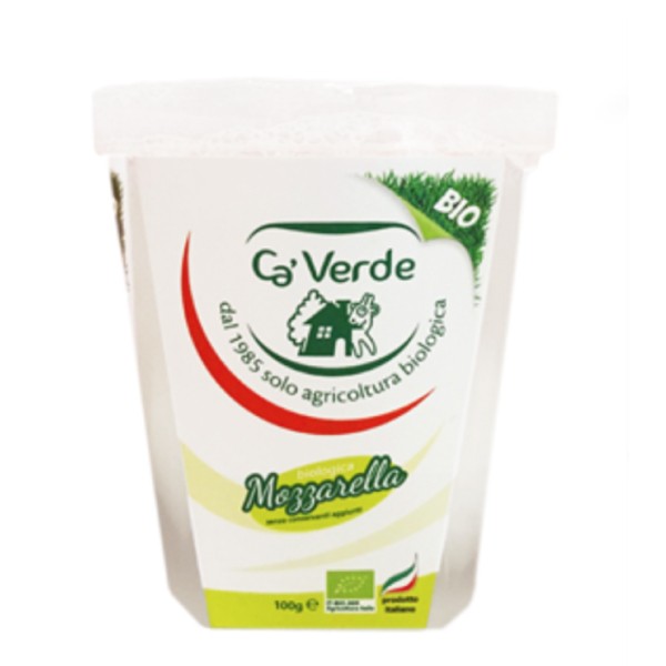 Mozzarella Ca' Verde BIO 100 gr Mozzarella Ca' Verde BIO 100 gr