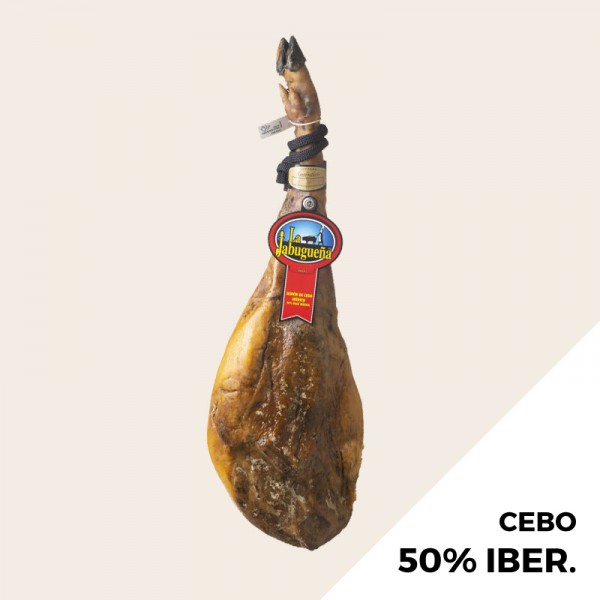 Prosciutto iberico con osso - razza 50% iberica - Cebo - min 24 mesi 8kg circa