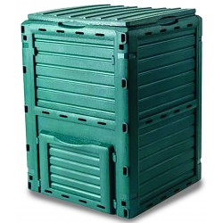 composter 300 lt. in polipropilene resistente alle intemperie.