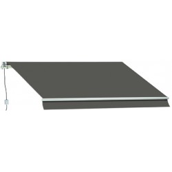 tenda barra quadra p 200 l 300 - colore grigio motorizzata