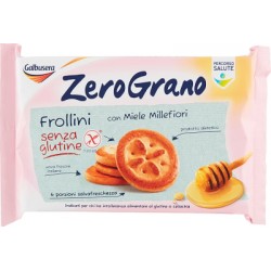 Galbusera Zero Grano Biscotti Frollini Con Miele Senza Glutine gr. 260