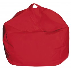 Pouf Comodone a sacco Rosso - Interno Esterno