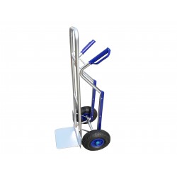 Carrello portapacchi L250 ruote pneumatiche 250 kg acciaio