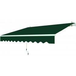 tenda barra quadra p. 200 l. 300 colore - verde unito