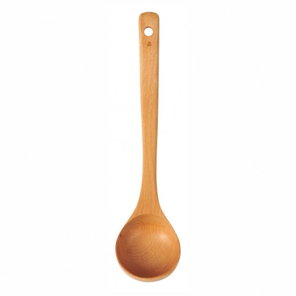 Mestolo utensile in legno di faggio cm 30 - linea scanwood Mestolo utensile in legno di faggio cm 30 - linea scanwood