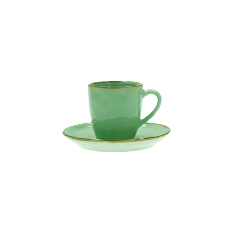 Guzzini 223801 Art Cafe Set 2 Tazze Da Colazione Con Piattino Verde Acido Opaco | Guzzini - Foto 9