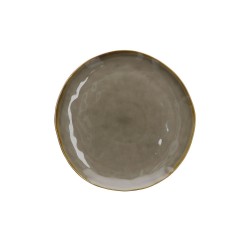 Piatto piano colore grigio tortora - collezione concerto