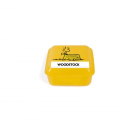 Borse e contenitori termici: Peanuts lunch box 13x13 cm giallo