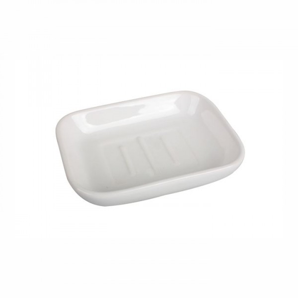 Portasapone arredo bagno colore bianco - linea mercurio