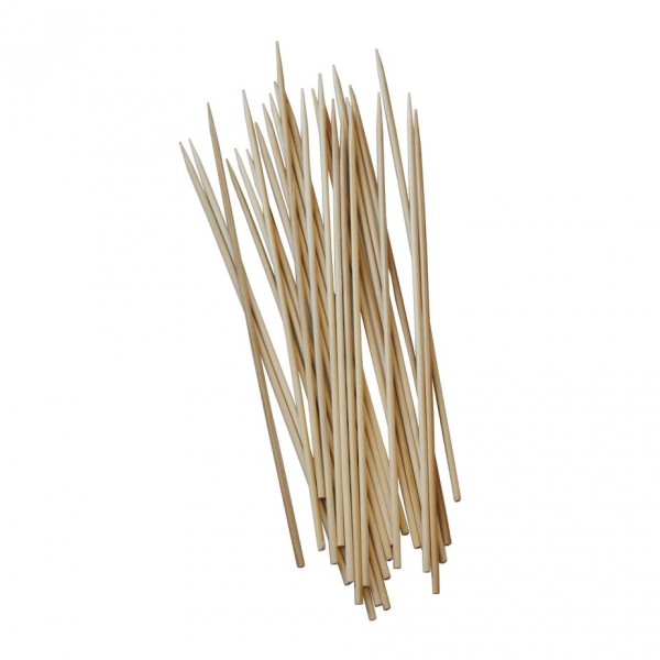 Stoviglie per outdoor: Pure stecconi per kebab in bamboo 25 cm 250 pz