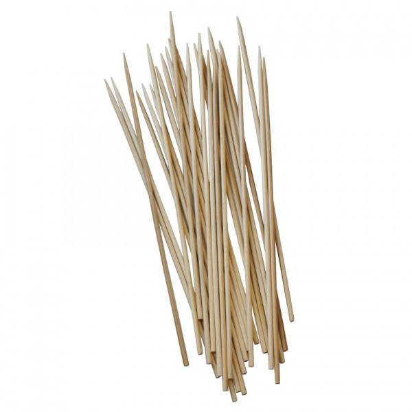 Stoviglie per outdoor: Pure stecconi per kebab in bamboo 30 cm 250 pz