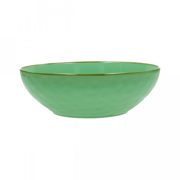 Insalatiera verde acqua - collezione concerto