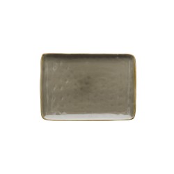 Piatto rettangolare colore grigio tortora - collezione...
