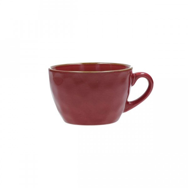Tazza colazione colore rosso malaga - collezione concerto Tazza colazione colore rosso malaga - collezione concerto