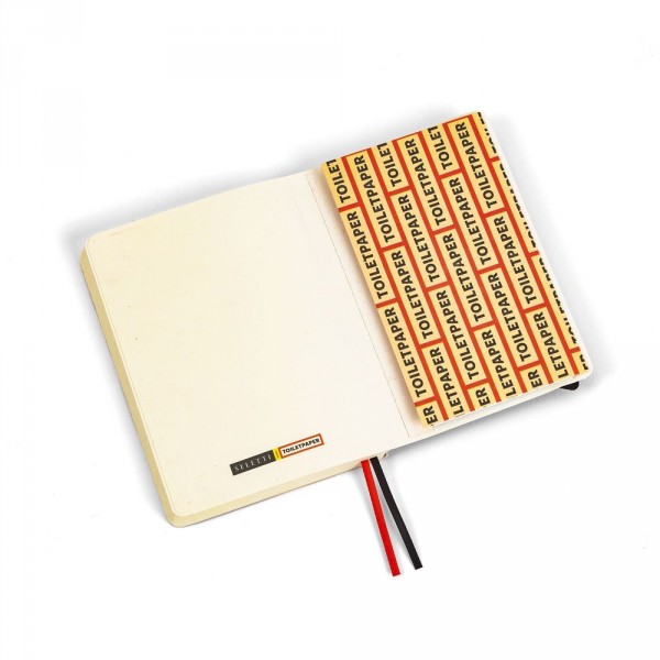 Taccuino per appunti - stampa fantasia spaghetti - size regular cm - serie toiletpaper