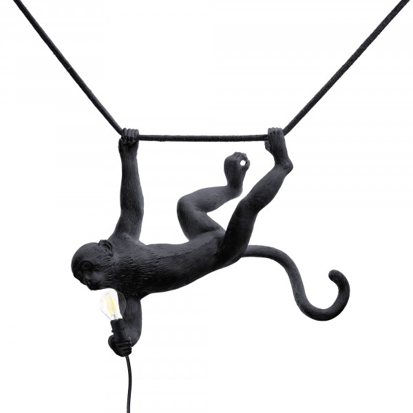 Illuminazione: Monkey lamp lampada nera