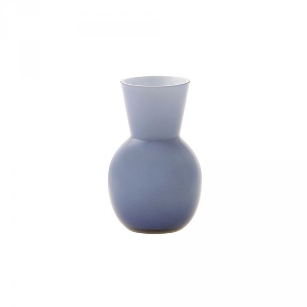 Vaso piccolo in vetro opalino blue cm 12,5 - modello gea Vaso piccolo in vetro opalino blue cm 12,5 - modello gea