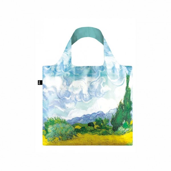 Borsa shopping - tema arte v.gogh a wheat field