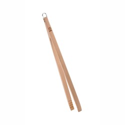 Accessori barbecue: Pinza per bbq natura in legno di faggio 48 cm