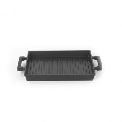 Bistecchiere e piastre: Black code grill rettangolare 34x27 cm