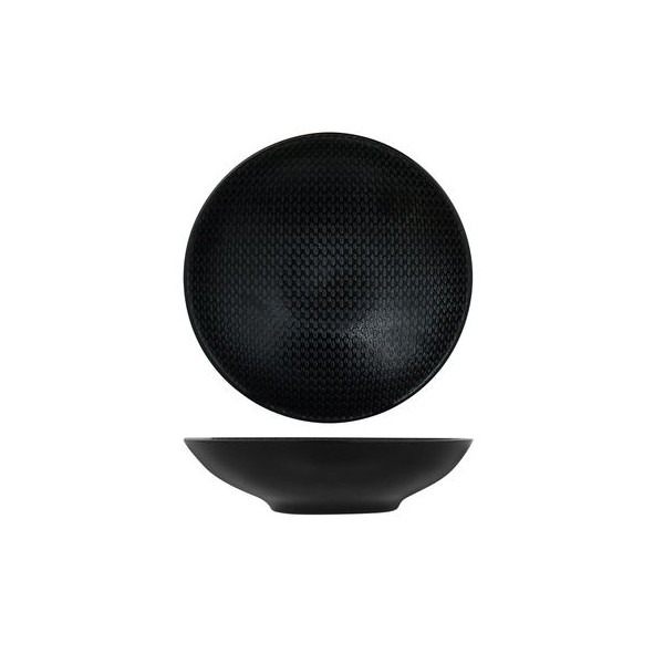 Piatti singoli: Union piatto fondo 19 cm nero Piatti singoli: Union piatto fondo 19 cm nero