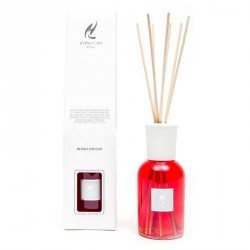 Profumatore fragranza rosso divino - con bastoncini a immersione - 250 ml - serie eco chic
