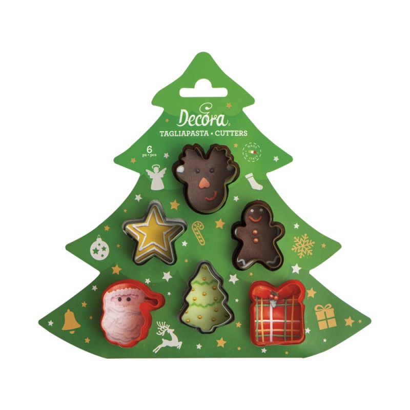 Set Di 4 Stampini Per Hworost E Waffle - In Alluminio, Diametro 7 Cm - Foto 3