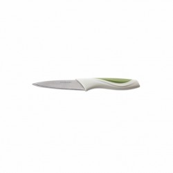 Coltello spelucchino utensile 10 cm - serie Vera verde bianco