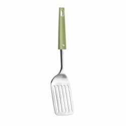 Mercer Paletta Da Cucina In Acciaio Inox - Manico Termoresistente - 5x3 Pollici - Certificata NSF