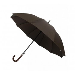 Ombrello per la pioggia richiudibile - lungo - stile homme en canne - colore marrone