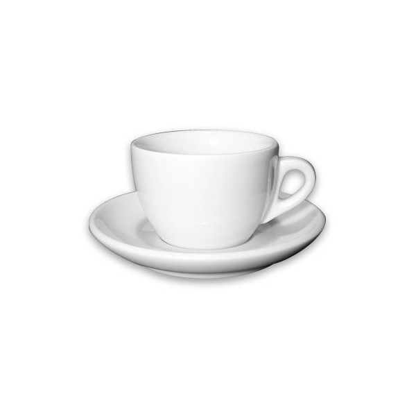 Tazze e teiere: Verona tazza cappuccio con piatto Tazze e teiere: Verona tazza cappuccio con piatto