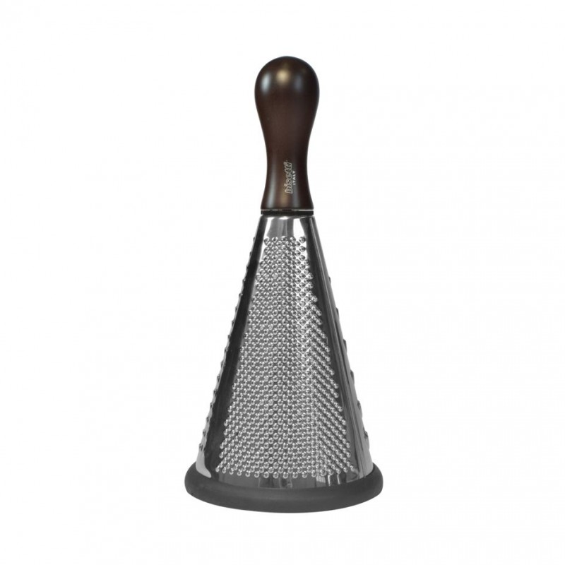 Judge Grattugia Conica In Acciaio Inox - Alta 15 Cm Con Manopola - 2 Lame Per Zest E Grattugia Fine - 4