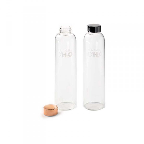 Borracce e bottiglie termiche: Sapore d'h2o bottiglia termica in vetro borosilicato 750 ml