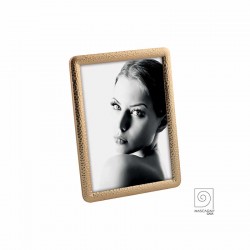 Portafotografie con cornice da 13x18 colore oro