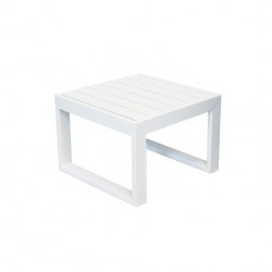 Tavoli: Cuba tavolino 45 x 45 cm bianco