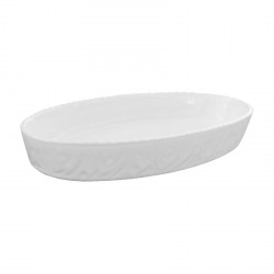 Teglie e stampi: Pirofila ovale cm.34x20 bianca
