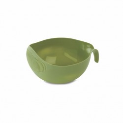 Ciotola utensile per lavare e scolare - serie Vera verde bianco