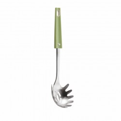 Servispaghetti utensile acciaio inox - serie Vera verde bianco