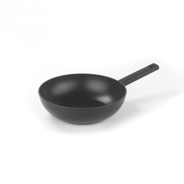 Pentole antiaderenti: Black code padella wok 28 cm Pentole antiaderenti: Black code padella wok 28 cm