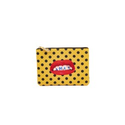 Astuccio porta oggetti - stampa fantasia shit - size 21x15,5...