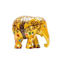 Elefantino d'autore - arte tree of life - h cm 15 -...