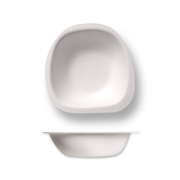 Stoviglie per outdoor: Stone ciotola compostabile 50 pz Stoviglie per outdoor: Stone ciotola compostabile 50 pz