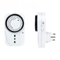 Accessori elettrici: Timer meccanico giornaliero uso interno