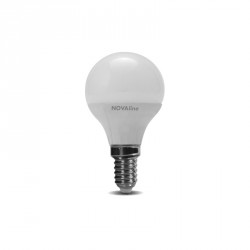 Lampadina Sfera led classic e14 - 6w - 4000k - 470 lm