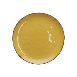 Piatto da portata colore ocra - collezione concerto 32 cm