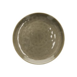 Piatto da portata colore grigio tortora - collezione concerto...