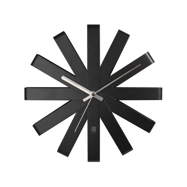 Orologi: Ribbon orologio da parete black