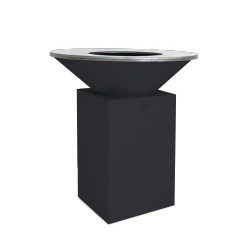 Barbecue: Classic barbecue 100 black coated steel