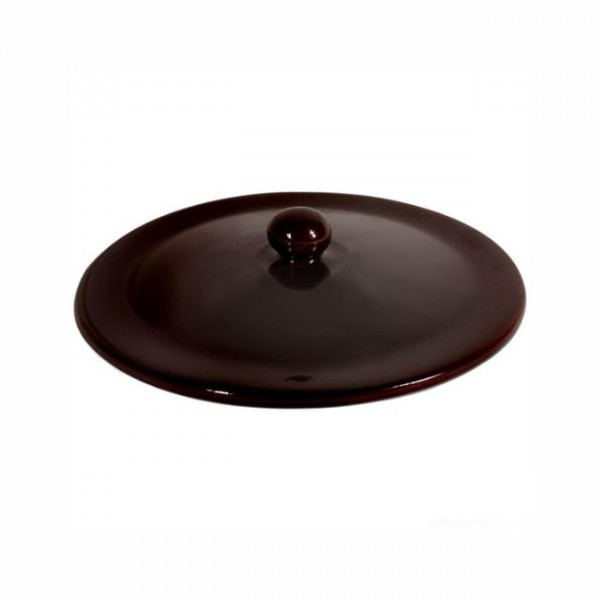 Pentole terracotta e ceramica: Terra marrone coperchio 21 cm